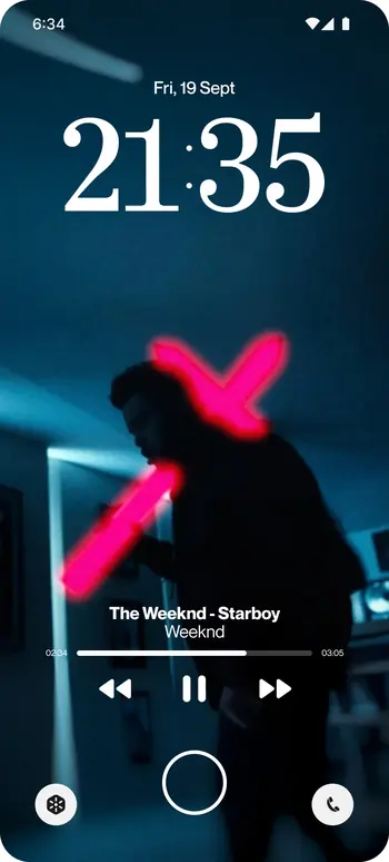 lockscreen art starboy